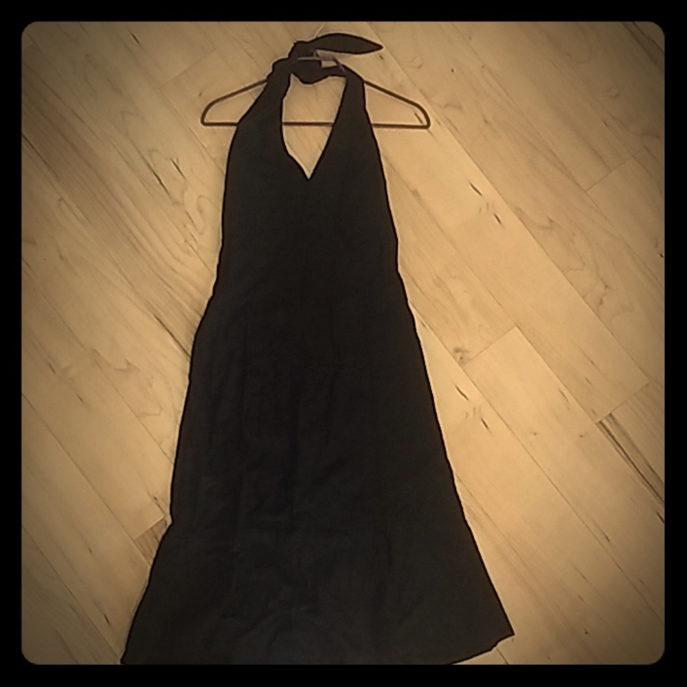 Linen Halter Dress